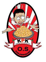 Isi dadar gulung yang di fusion; Logo Dari Kpk Keripik Pedas Kelewatan Keripik Desain