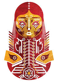 Adobe Illustrator Tutorial Create Symmetrical Vector Character Art Folk Illustration Illustration Adobe Illustrator Tutorials