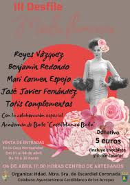 Disfruta del arte y la creatividad de nuestros diseñadores locales, este  sábado con el III Desfile de Moda Flamenca a beneficio de la Hermandad de  Ntra. Sra. de Escardiel