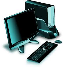 Freebie Vector Of A Desktop Computer On Transparent Background Free For Commercial Use No Attribution Electronics Vector Transparent Transparent Background