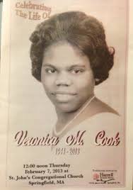 Veronica Cook Obituary (2013)