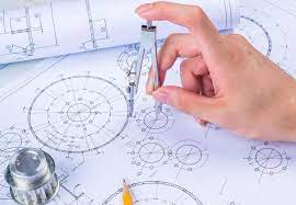 1024x711 Man S Hand With A Compass Mechanical Engineer Mechanical Engineering Engineering Drawings