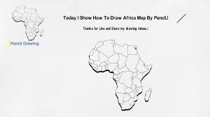 The main aim of this channel is to learn how to draw quickly and easily. Cute Drawing Africa Map Sketch Draw Pencil Drawing Facebook