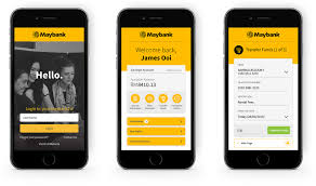 Just visit maybank's website and find the register now button. Maybank2u Mobile Redesign