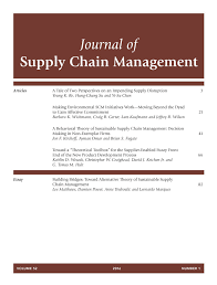 We did not find results for: Building Bridges Toward Alternative Theory Of Sustainable Supply Chain Management Matthews 2016 Journal Of Supply Chain Management Wiley Online Library