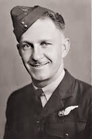 My cousin Flt Sgt Robert Barr McPhan, RAAF (460 Sqdn RAF), at the controls  of his Lancaster. Robert was born in Quandary, NSW,