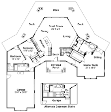 House Plan 69143 Contemporary Style With 2191 Sq Ft Octagon shaped homes have rather unique house plans due their layout and configuration. contemporary style house plan 69143 with 3 bed 2 bath 2 car garage
