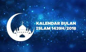 Terdapat 12 bulan dalam kalendar islam bermula dari bulan muharram ke bulan zulhijjah. Kalendar Bulan Islam Hijrah Bagi Tahun 2018 Malaysia Tarikh Penting Voize