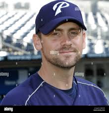 San Diego Padres pitcher Scott Williamson waits for the game to start  between the Padres and the Los Angeles Dodgers at Petco Park in San Diego,  CA,