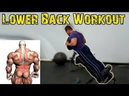 Your lower back glute muscle workout is said to be incomplete without squats. Lower Back Exercises Build A Strong Back Youtube