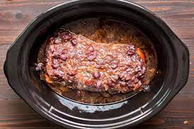 I then cooked it on high for one hour then turned it down to low for six hours. Slow Cooker Cranberry Pork Loin The Magical Slow Cooker