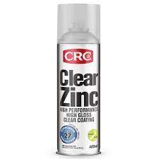 Crc Clear Zinc Rust Prevention Zinc Spray Crc New Zealand