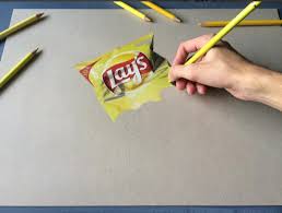 It's just a drawing of a candy bar package. 6 Realistic Food Sketches By A 19 Year Old That We Are Completely In Love With