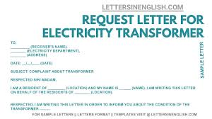 An application letter can be used mostly for job applications where the employer is actively looking for someone to fill in a application approval request letter. Request Letter For Electricity Transformer New Transformer Application Youtube