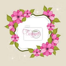 Visualizza altre idee su cornici, cornice di fiori, sfondi floreali. Elegante Cornice Decorata Da Bellissimi Fiori Rosa Adesivi A Muro Beatiful 14 Febbraio Biglietto D Auguri Myloview It