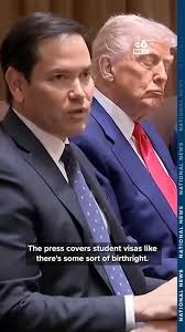 'We're gonna git rid of them,' Trump cabinet speaks about student visas.