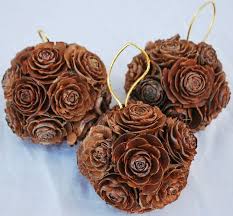It's no secret that this particular bud is a favorite among couples—it appears in most. Pine Cone Balls Rose Pine Cones Curious Country Creations