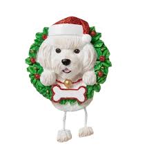 Bichon Frise (pure Breed) Personalized Christmas Ornament