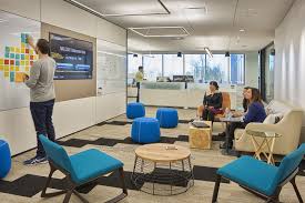 A Tour Of Symantec S Super Cool Mountain View Office Office Design Office Collaboration Modern Office Design
