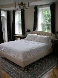 It ships in one carton with the frame, legs, and wooden slats conveniently this tufted faux leather platform bed features a headboard and footboard style frame, with wood slats and exposed feet for support. Custom Made Queen Size Tufted Upholstered Headboard Footboard And Side Rails By Ashley Cunningham Co Custommade Com