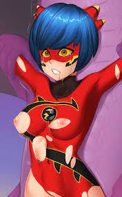 clothed sex crying crying with eyes open huge cock kagami tsurugi  miraculous ladybug no bra rape redbug ryuko (character) sex stomach bulge  tears torn clothes zoophilia 