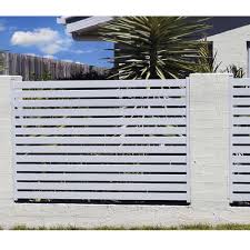 A wide variety of horizontal aluminum railing options are available to you, such as project solution capability, design style, and warranty. Horizontal Slat Fencing Aluminum Easy To Install Stratco Usa