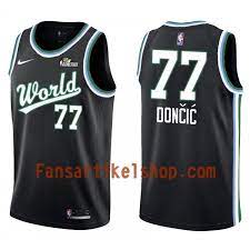 Doncic war mit 25 punkten topscorer der mavericks, leistete sich zu seinen sieben assists allerdings auch sechs ballverluste und traf nur acht seiner 13 freiwürfe. Nba Dallas Mavericks Trikot Luka Doncic 77 Nike 2019 Rising Star Swingman Herren