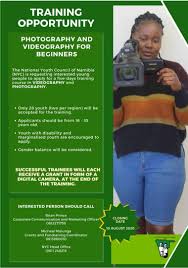 We did not find results for: Mict Kavango East Region Training Alert The National Youth Council Of Namibia Is Offering A Training Opportunity In Photography And Videography For Beginners Deadline 10 August 2020 Applicants Should Be