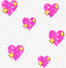 Here we collect all kinds of heart/love emoji. Love Hearts Glitter Pink Heart Emoji Png Gif Png Image With Transparent Background Toppng