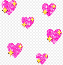 Maybe you would like to learn more about one of these? Love Hearts Glitter Pink Heart Emoji Png Gif Png Image With Transparent Background Toppng