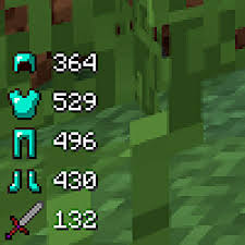 The vanilla armor bar doesn't accurately show better than diamond level armor, as it simply maxes out when its full. Armor Status Hud Mod For Minecraft 1 16 5 1 15 2 1 14 4 Minecraftred