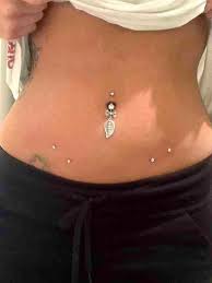 Double Hip Piercings Hip Piercings Unique Body Piercings Piercings Unique