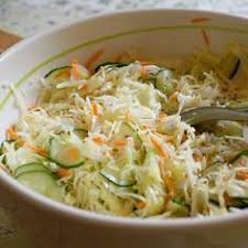 Salade De Chou Blanc A La Japonaise Chou Concombre Carotte Sesame Recette Asiatique Salade De Chou Blanc Salade De Chou