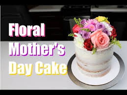 The best cake recipes for mother's day: Easy Floral Mother S Day Cake Chelsweets Youtube