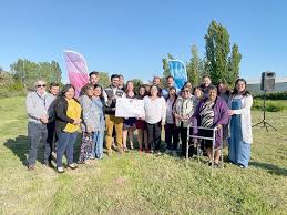 Después de una década de espera esforzadas mujeres de Longaví vieron  iniciadas las obras de sus