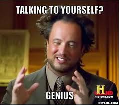 Tell me without telling me meme. Identifying Self Talk Real Talk