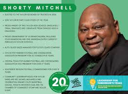 Thank you, Mr. Mitchell, for all you do for students, staff and families.  #WeAreTaylorISD