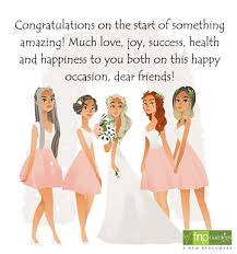 Best wishes from my side to the bride and groom. Happy Wedding Wishes For Friend Marriage Quotes With Images