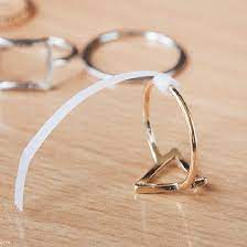 Rings Too Big Re Sizing Large Rings With Just Using Tape Diy Rings How To Make Rings Rings