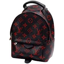 Black And Red Louis Vuitton Backpack Pre Owned Backpack Palm Springs Mini Infrarouge 2 355 Liked On Polyvore Featuring Bags Backpacks Black Louis Vuitton Ba Bags Rucksack Bags Mini Bag