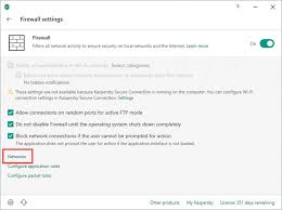 How To Use Firewall In Kaspersky Total Security 19