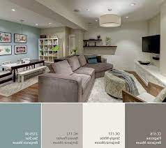 Many homeowners even do not think of getting the basement painted with good quality paint. Basement Color Palette Great Color Palette For Basement Colorpalette Basementcolorpalette Via Favorite Pai Basement Colors Basement Living Rooms Home Decor