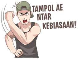 Brandal Kece Sachet 1 Stiker Line Line Store Wajah Lucu Fakta Lucu Gambar Lucu