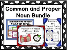 common and proper noun bundle