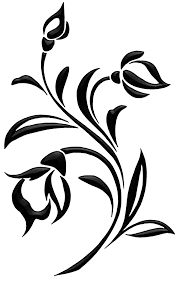 Pin By Jose Luis On Klipart Png Flower Silhouette Silhouette Art Flower Graphic