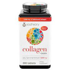 Is a factor in the maintenance of good health Youtheory Collagen Plus Biotin 390 Tablets Costco
