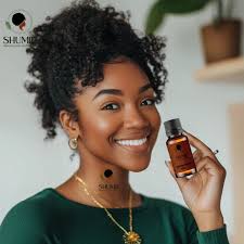 Her secret for maintaining a thick hairline! ✨ Her secret? Just 3 drops  daily of the Shumie Hairline Boosters Elite. 💧 No gimmicks, just results.  💪 Swipe to see the game-changing trio