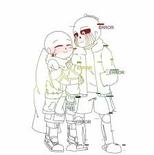 Errortale Inksansxerrorsans Errorxink Errorink Sanserrorxsansink Inksans Inktale Errorsans Undertale Undertale Love Undertale Ships Sans es un destructor de la aus creado por el usuario de tumblr. errortale inksansxerrorsans errorxink