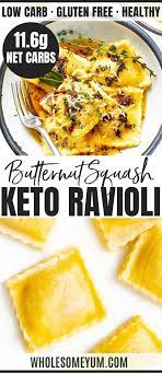 Pin On Quick And Easy Keto Dinner Recipes Ravioli Recipe Butternut Squash Recipes Recipes