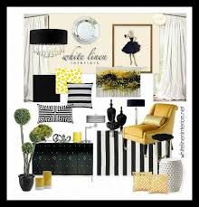 Black And White Boutique Ideas Yellow Silver Black White Yellow Decor Living Room Yellow Living Room Interior